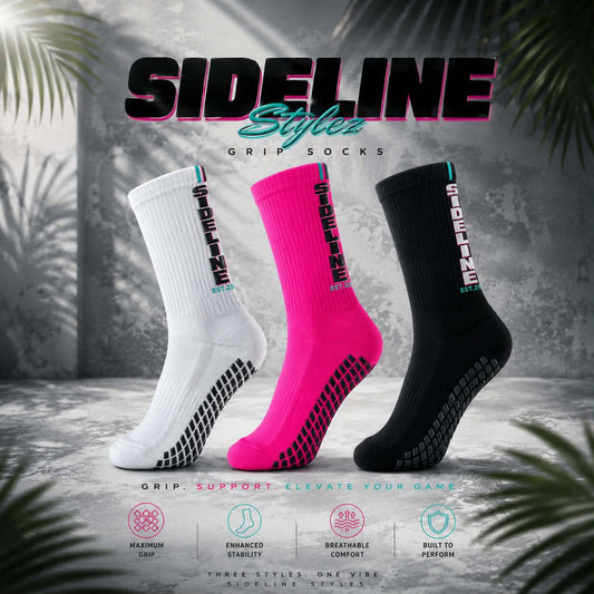 Sideline Stylez Grip Socks